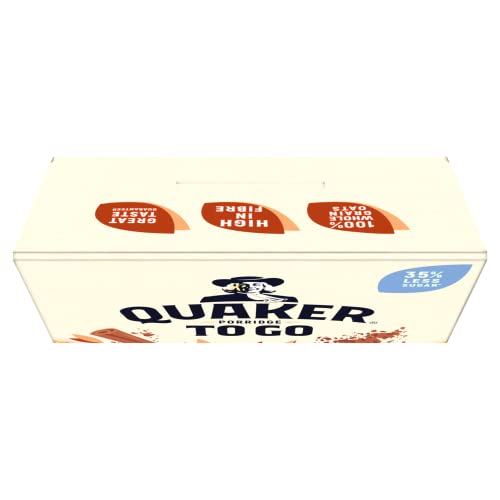 Quaker - Porridge To Go Cinnamon Breakfast Bars 2 x 55 g