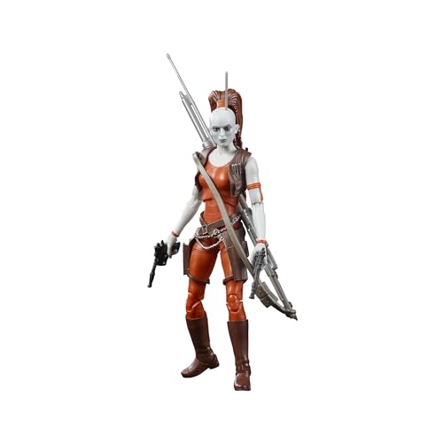 Star Wars The Black Series Aurra Sing 6-Inch Action Figure - Premium Articulation for Ages 4+