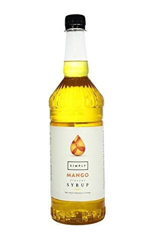 Simply Mango Syrup - Luxury Natural Flavour | 1 Litre | Vegetarian Approved 1