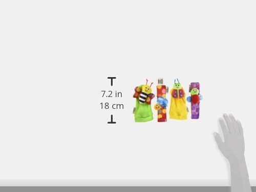 Lamaze Gardenbug Wrist & Foot Finder Rattle Set - Sensory Baby Toy for 0-6 Months 2