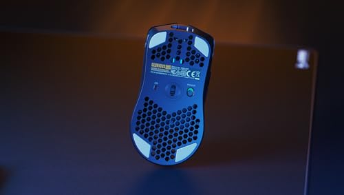 GLORIOUS Model O Wireless Gaming Mouse - 69g Superlight, Honeycomb Design, 19,000 DPI, 71H Battery, RGB, Ambidextrous, 2.4GHz Wireless - Matte Black