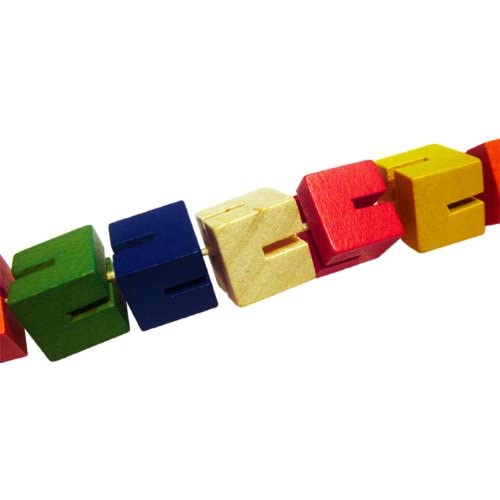 Tobar Twist and Lock Blocks Fidget Toy - 12-Piece Building Set for Kids 3+ 2