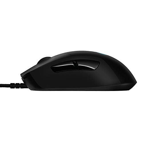 Logitech G403 HERO Wired Gaming Mouse - HERO 25K Sensor, 25600 DPI, RGB LIGHTSYNC, 6 Programmable Buttons