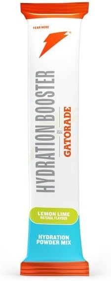 Gatorade Hydration Booster Lemon & Lime Powder Sachets - Electrolytes & Vitamins (Pack of 20)