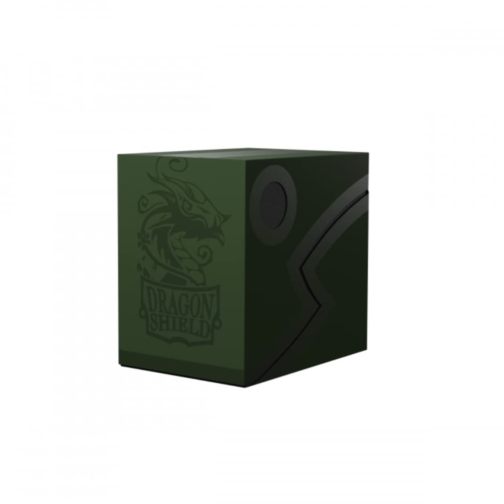Dragon Shield Revised Forest Double Shell Deck Box (Green/Black) by Arcane Tinmen 1