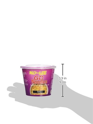 Ko-lee Go Cup Noodles Curry Flavour 65g (Pack of 12) 8
