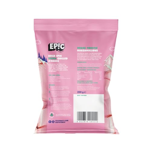 EPIC SNAX CO - Vegan Toastin' Marshmallows Plant Based American Style 200g 9