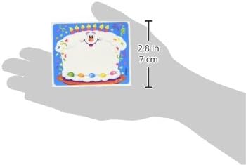 TREND Enterprises Happy Birthday Name Tag Stickers - 36 Self-Adhesive Labels for Parties & School (Age 3+)