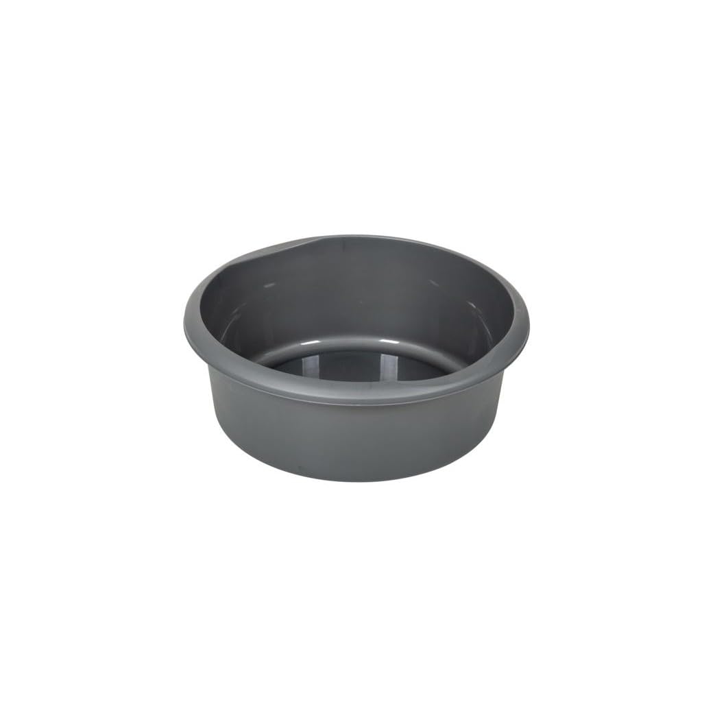 Addis - 7.7 Litre Round Bowl Metallic Silver 6