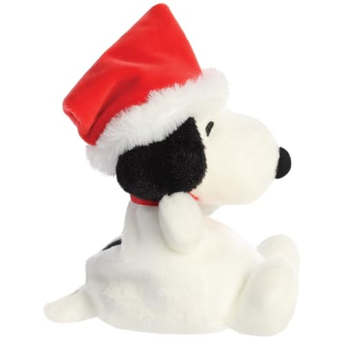 Santa Snoopy Palm Pals Plush - Soft Stuffed Animal for Kids & Collectors 5