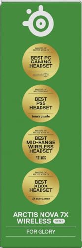 SteelSeries Arctis Nova 7X Wireless Gen 2 - Xbox & PC Gaming Headset with 2.4GHz + Bluetooth 29
