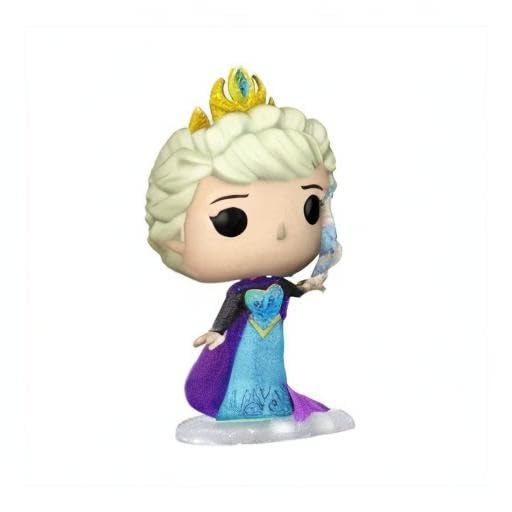 Funko Pop! Disney Ultimate Princess - Elsa Diamond Glitter Vinyl Figure (66647) 4