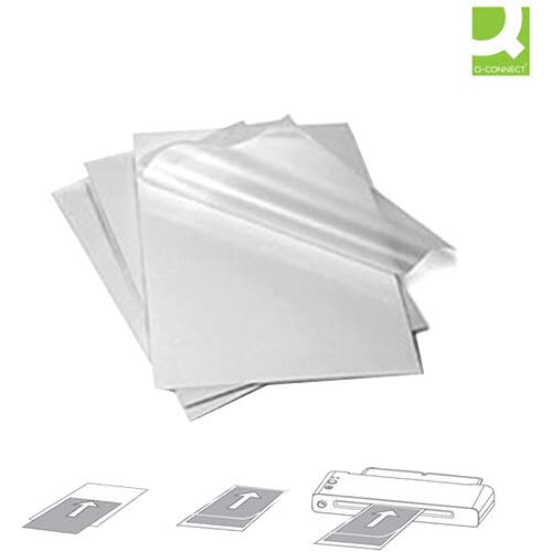 Q-Connect A4 Laminating Pouches - 100 Micron Thickness | Pack of 100 | KF04115 3