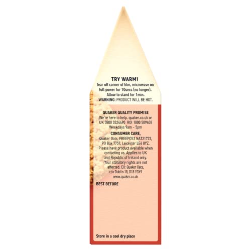 Quaker - Porridge To Go Cinnamon Breakfast Bars 2 x 55 g 12