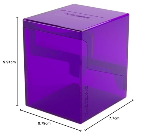 Gamegenic Bastion 100+ XL Deck Box - Purple for Trading Card Games 10