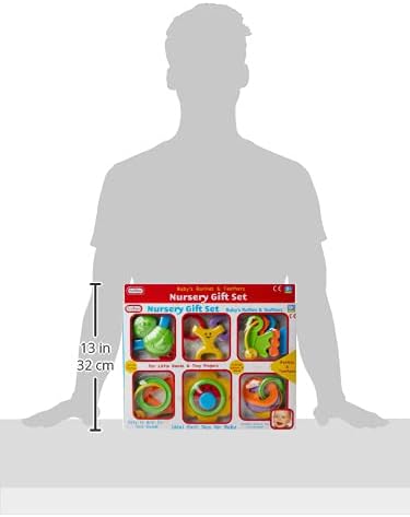 Fun Time Baby Rattles & Teethers Nursery Gift Set - 6-Piece Developmental Playset for Infants 2