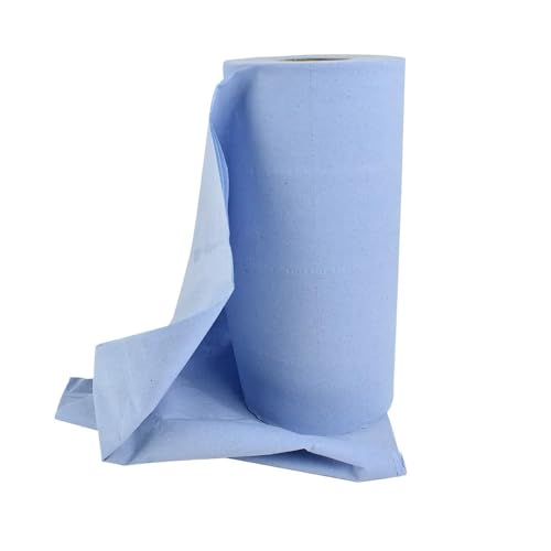 Arctic Hayes Multipurpose Wiping Paper - 2-Ply Centrefeed Blue Roll (Recycled)