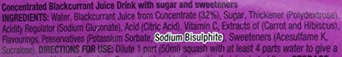 Ribena Blackcurrant Squash 850ml – Made with Real British Blackcurrants, Rich in Vitamin C