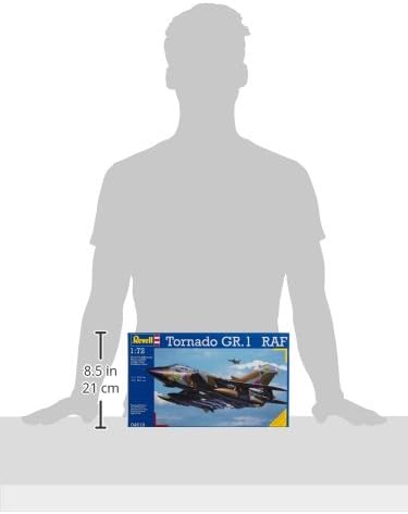 Revell 1:72 Scale Tornado GR.1 RAF Model Kit - Plastic Aircraft Building Set
