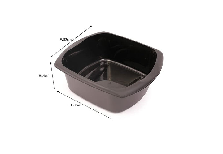 Addis Large Rectangular Washing Up Bowl - 9.5 Litre Ink Blue