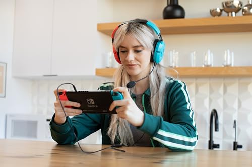 Turtle Beach Recon 50 Rot/Blau Gaming-Headset für Nintendo Switch, Xbox, PS4, PS5, PC und Mobilgeräte 12