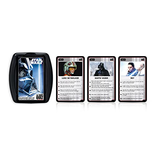 Top Trumps Star Wars Quiz Game Card Game (WM01405-EN1-6)