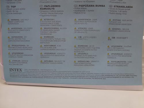 Intex 59030EP 24 Zoll glänzender Strandball – Spielen im Freien für Kinder ab 3 Jahren 10