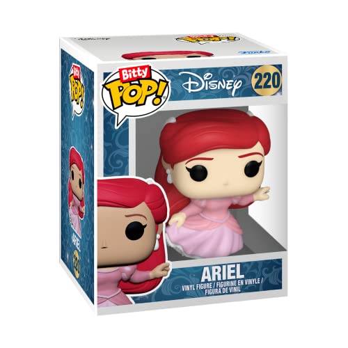 Funko Bitty POP! Disney Princesses 4-Pack: Cinderella, Snow White, Aurora & Mystery Mini | 0.9 Inch Vinyl Figures 20