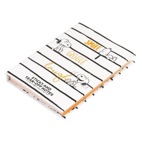 Grupo Erik Snoopy Lazy Days Set - 6 Sticky Notes in Various Sizes & Tabs | Official Merchandise 2