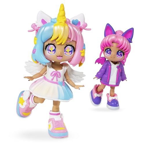 Animakii Fashion Doll – Unicorn & Bat Style Customisable Doll with 32+ Looks, 5+ Years 10