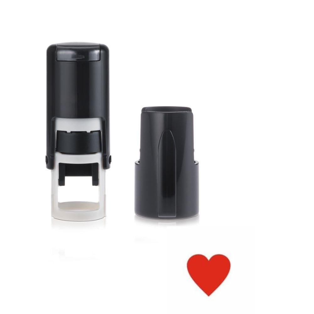 Trodat Printy 4612 Self-Inking Loyalty Heart Stamp - Red Ink | 11mm Impression