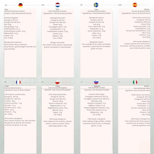 Wholefood Earth Ganze Paranüsse 500 g | Gentechnikfrei | Natürlich | Vegan | Ballaststoff- und proteinreich 5