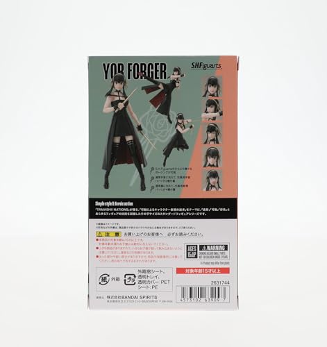 TAMASHII NATIONS S.H. Figuarts SPY x FAMILY Yor Forger Action Figure - 5.9" Articulated Collectible for Ages 12+