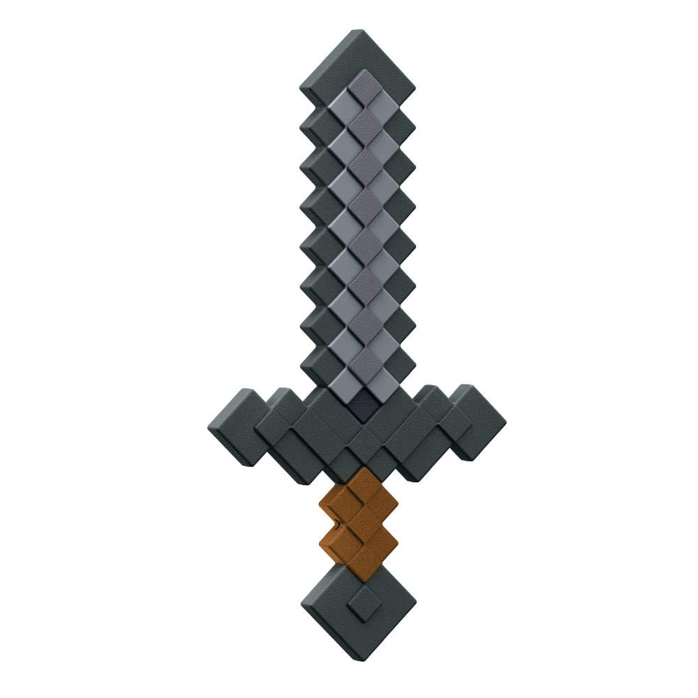 Minecraft Role-Play Battle Toy Accessory - Pixelated Design for Kids 6+ 8