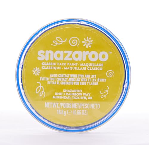 Snazaroo - Classic Face and Body Paint (18ml) - Bright Yellow 14