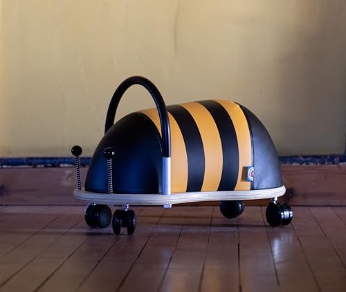 Wheelybug Toddler Wooden Ride-On - Small Bee | Ages 1-3 Years | Multi-Directional Castors 15