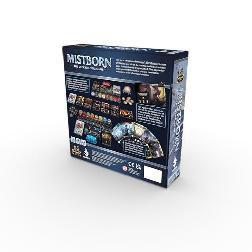 Brotherwise Games Mistborn Deckbuilding Game - 1 to 4 Players | English | Resin