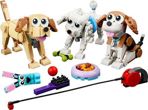 LEGO Creator 3 in 1 Adorable Dogs Building Set - 7 Breed Figures for Kids 7+ 11