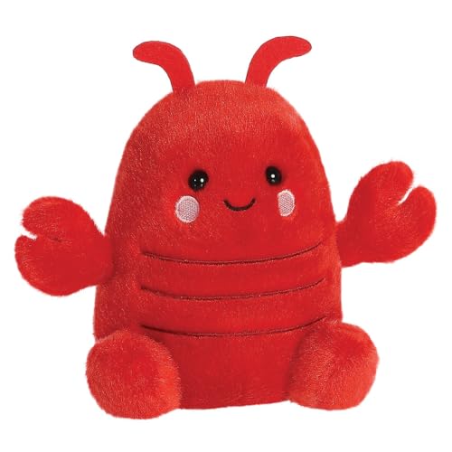 AURORA Palm Pals Clawford Lobster Soft Toy - 13cm Red Plush | Suitable from Birth
