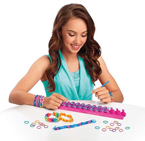 CRA-Z-ART Cra-Z-Loom Ultimate Rubber Band Loom Kit | Makes 24 Designs | 600+ Bands | Ages 8+ 9