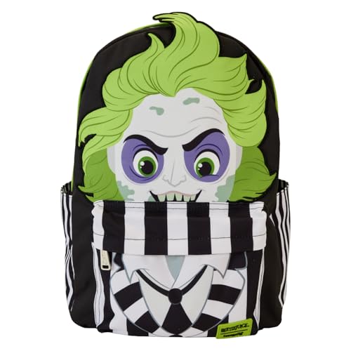 Loungefly Beetlejuice Full-Size Nylon Backpack (BTJBK0028)