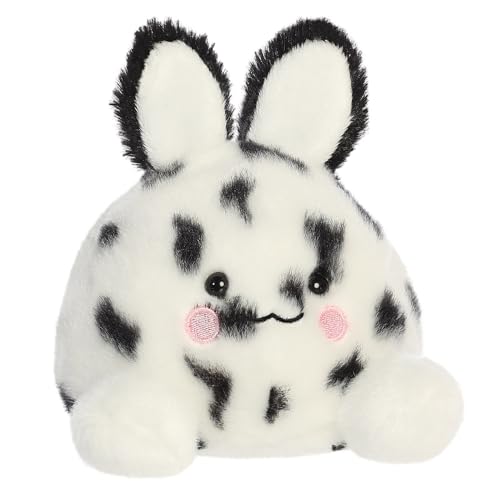 AURORA Palm Pals Usagi Sea Bunny 5In Soft Toy | White & Black | Recycled Materials