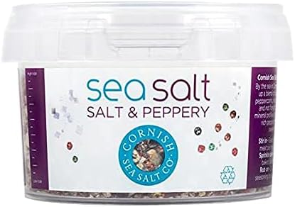 Cornish Sea Salt Salt & Peppery Seasoning Blend, 140g 1