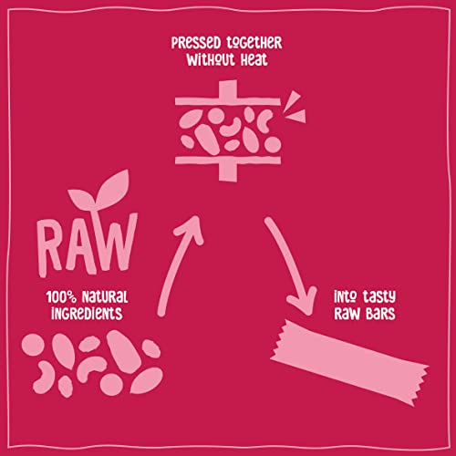 Nakd Berry Delight Raw Fruit & Nut Bar - Vegan, Gluten Free, No Added Sugar - 35g x 18 6