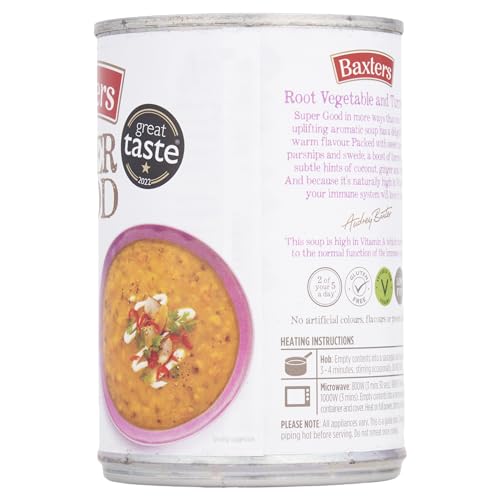 Baxters Super Good Root Vegetables & Turmeric Soup, 400g 6