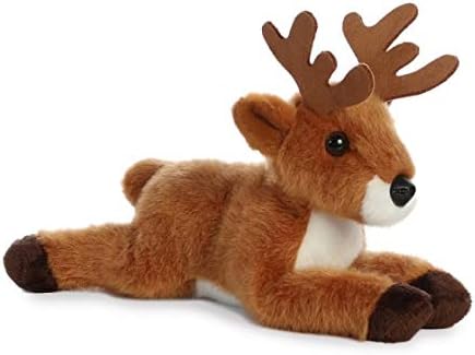 Aurora Mini Flopsie Deer - 8in Soft Plush Toy for Babies & Kids 1