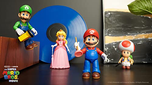 The Super Mario Bros. Movie - 5" Mario Action Figure with Plunger Accessory 20