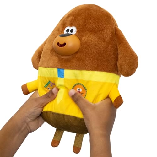 Hey Duggee Silly Sounds Duggee Teddy Bear - Squeeze & Laugh Interactive Plush Toy 12