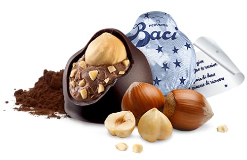 Baci - Dark Chocolate Truffles with Hazelnut Gluten Free Tube 37.5g 2