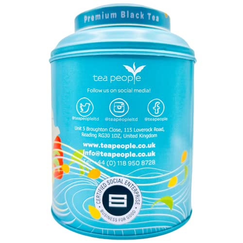 Tea People Organic English Breakfast, Loose Leaf Black Tea in Tin Caddy 5